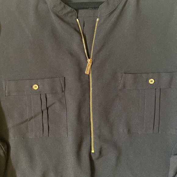 Calvin Klein woman’s XL black blouse - Picture 3 of 5